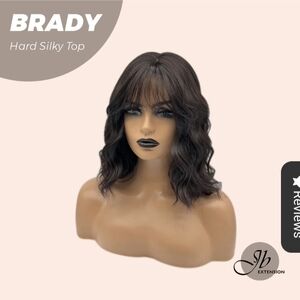 JB Extensions Brandy Silky Wave Wig - Midnight Brown